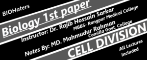 Cell Division(কোষ বিভাজন) Botany Chapter: 02